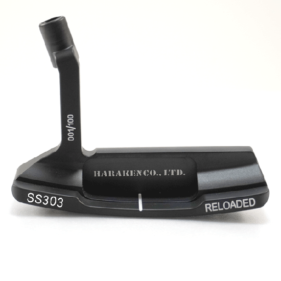 RELOADED PUTTER silver & black Steel/Steel black/Carbon shaft